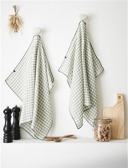 Geschirrhandtuch Vickie von L'effet Papillon ★ Kundenbewertung "Sehr gut" ★ 12&percnt; Rabatt für Neukunden ★ Schnell verschickt ★ bei car-Moebel.de