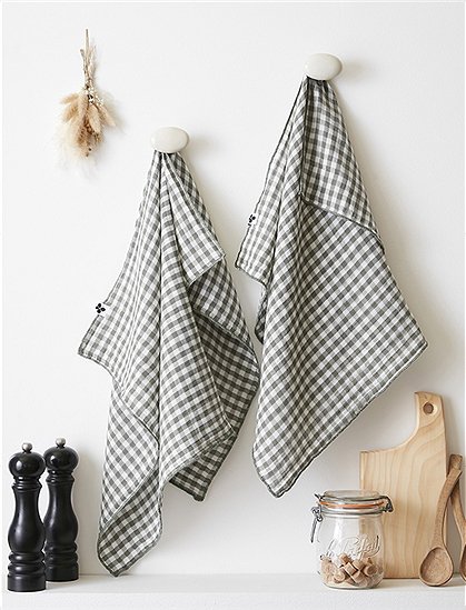 Geschirrhandtuch Vickie von L'effet Papillon ★ Kundenbewertung "Sehr gut" ★ 12&percnt; Rabatt für Neukunden ★ Schnell verschickt ★ bei car-Moebel.de