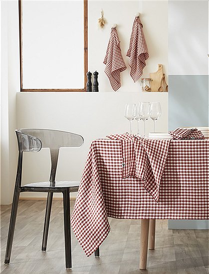 Tischdecke Vickie, 250x150 cm, von L'effet Papillon ★ Kundenbewertung "Sehr gut" ★ 12&percnt; Rabatt für Neukunden ★ Schnell verschickt ★ bei car-Moebel.de