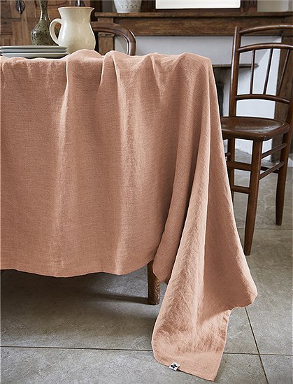 Tischdecke Soline Leinen von L'effet Papillon ★ Kundenbewertung "Sehr gut" ★ 12&percnt; Rabatt für Neukunden ★ Schnell verschickt ★ bei car-Moebel.de