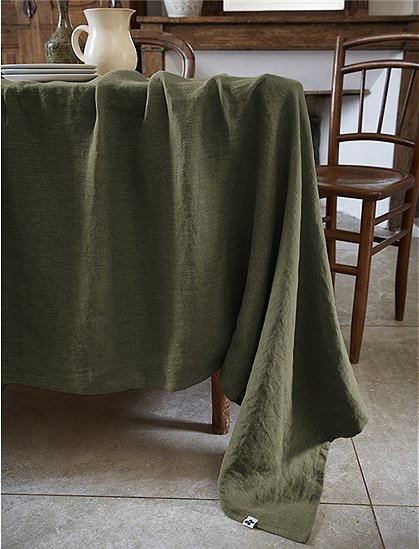 Tischdecke Soline Leinen von L'effet Papillon ★ Kundenbewertung "Sehr gut" ★ 12&percnt; Rabatt für Neukunden ★ Schnell verschickt ★ bei car-Moebel.de