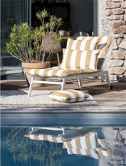 Kissen Noa, outdoor, 60x60 cm von L'effet Papillon ★ Kundenbewertung "Sehr gut" ★ 12&percnt; Rabatt für Neukunden ★ Schnell verschickt ★ car-Moebel.de