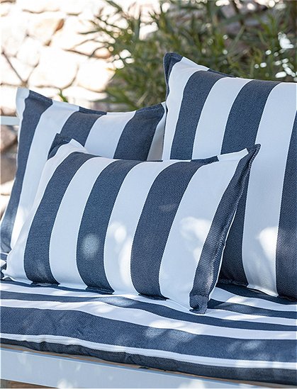 Kissen Noa, outdoor, 60x60 cm von L'effet Papillon ★ Kundenbewertung "Sehr gut" ★ 12&percnt; Rabatt für Neukunden ★ Schnell verschickt ★ car-Moebel.de