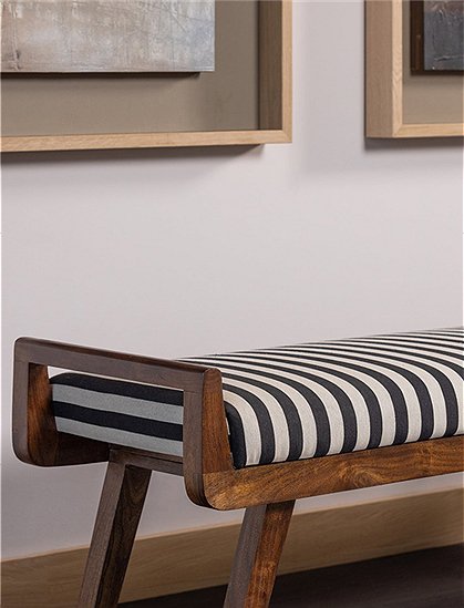 Bank Valo, Akazie, 48x43x157 cm von woood ★ Kundenbewertung "Sehr gut" ★ 12&percnt; Neukundenrabatt ★ Schnell verschickt ★ Günstig bei car-Moebel.de<br/>