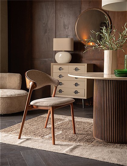 Stuhl Babington, 80,5x56,6x58 cm v. Dutchbone ★ Kundenbewertung "Sehr gut" ★ 12&percnt; Rabatt für Neukunden ★ Schnell verschickt ★ Jetzt bei car-Moebel.de