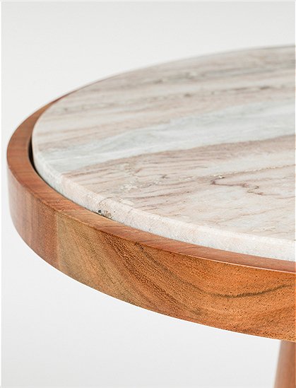 Beistelltisch Mees, Marmor v. White Label Living ★ Kundenbewertung "Sehr gut" ★ 12&percnt; Rabatt für Neukunden ★ Schnell verschickt ★ Jetzt bei car-Moebel.de