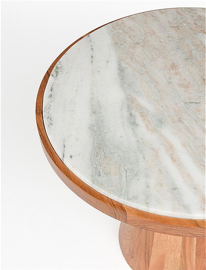 Beistelltisch Mees, Marmor v. White Label Living ★ Kundenbewertung "Sehr gut" ★ 12&percnt; Rabatt für Neukunden ★ Schnell verschickt ★ Jetzt bei car-Moebel.de