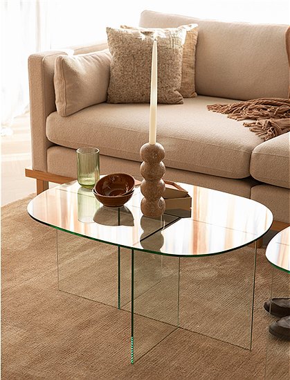 Beistelltisch Linea aus Glas von Zuiver ★ Kundenbewertung "Sehr gut" ★ 12&percnt; Rabatt für Neukunden ★ Schnell verschickt ★ Jetzt bei car-Moebel.de