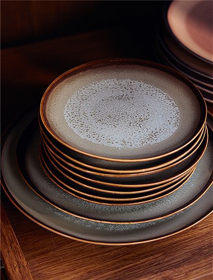 2er Set Beilagenteller Ø22 cm, 70s von HKliving ★ Kundenbewertung "Sehr gut" ★ 12&percnt; Rabatt für Neukunden ★ Schnell verschickt ★ Bei car-Moebel.de