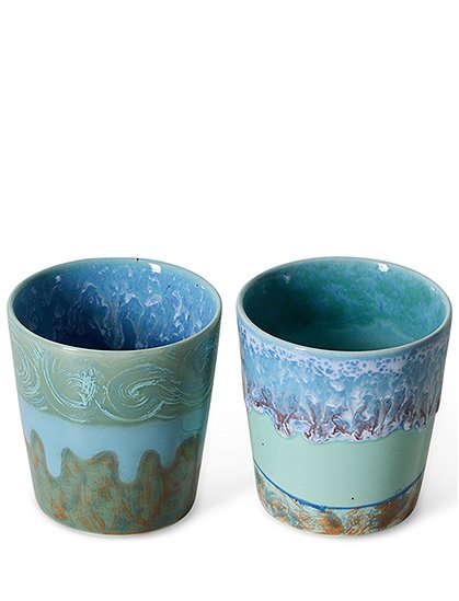 2er Set Coffee Mugs Van Gogh, 70s v. HKliving ★ Kundenbewertung "Sehr gut" ★ 12&percnt; Rabatt für Neukunden ★ Schnell verschickt ★ Bei car-Moebel.de