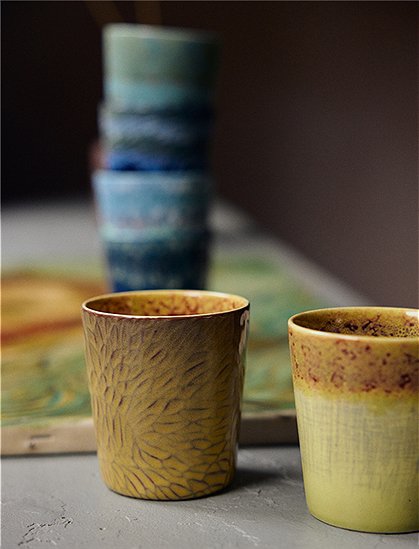 2er Set Coffee Mugs Van Gogh, 70s v. HKliving ★ Kundenbewertung "Sehr gut" ★ 12&percnt; Rabatt für Neukunden ★ Schnell verschickt ★ Bei car-Moebel.de