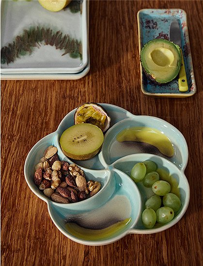 Snack Tablett, Ø20 cm,70s Keramik v. HKliving ★ Kundenbewertung "Sehr gut" ★ 12&percnt; Rabatt für Neukunden ★ Schnell verschickt ★ Jetzt bei car-Moebel.de