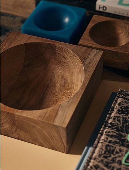 Teak Cube Bowl von HKliving ★ Kundenbewertung "Sehr gut" ★ 12&percnt; Rabatt für Neukunden ★ Schnell verschickt ★ Jetzt günstig bei car-Moebel.de