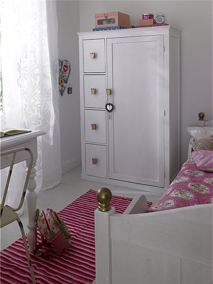 Kinderschrank mit Kronengriffen &#9733; Kundenbewertung "Sehr gut" &#9733; 10&euro; Rabatt für Neukunden &#9733; Schnell verschickt &#9733; Günstig bei car-Moebel.de