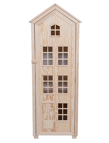Kinderschrank in Hausform aus Holz &#9733; Kundenbewertung "Sehr gut" &#9733; 10&euro; Rabatt für Neukunden &#9733; Schnell verschickt &#9733; Jetzt kaufen bei car-Moebel.de