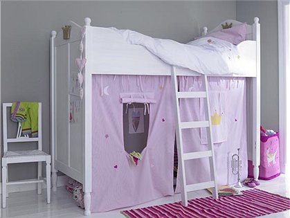 Hochbett Prinzessin aus Massivholz &#9733; Kundenbewertung "Sehr gut" &#9733; 10&euro; Rabatt für Neukunden &#9733; Schnell verschickt &#9733; Jetzt kaufen bei car-Moebel.de