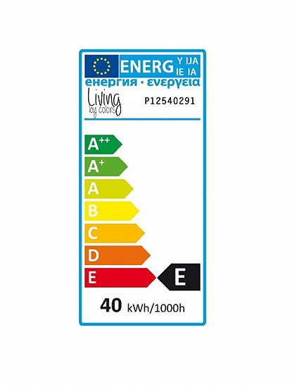 Dekorative Glühbirne, rund, 40 Watt 2