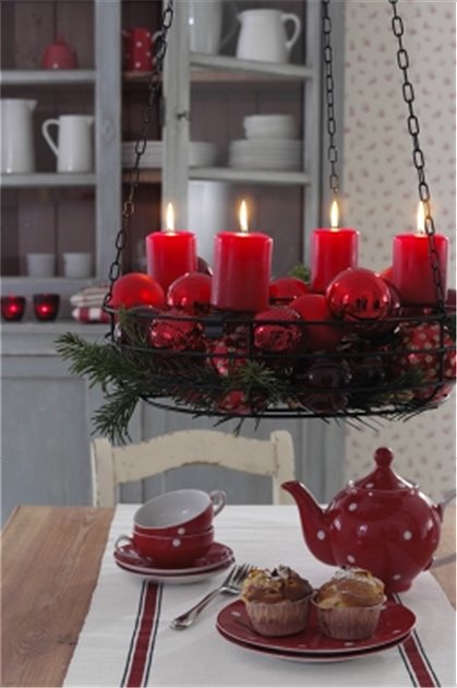 Adventskranz z. Hängen 2