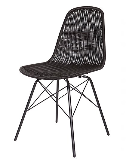 Metallstuhl schwarz von de EEKHOORN &#9733; Kundenbewertung "Sehr gut" &#9733; 10&euro; Rabatt für Neukunden &#9733; Schnell verschickt &#9733; Günstig kaufen bei car-Moebel.de