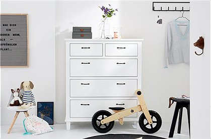 Wäschekommode aus Buchenholz &#9733; Kundenbewertung "Sehr gut" &#9733; 10&euro; Rabatt für Neukunden &#9733; Schnell verschickt &#9733; Jetzt günstig kaufen bei car-Moebel.de