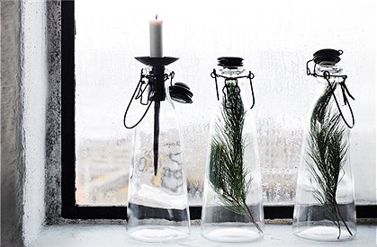 Glasflasche von MADAM STOLTZ  &#9733; Kundenbewertung "Sehr gut" &#9733; 10&euro; Rabatt für Neukunden &#9733; Jetzt günstig kaufen bei car-Moebel.de