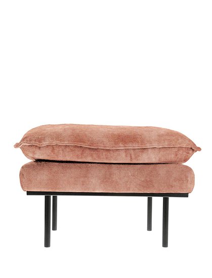 Retro Polsterhocker von HKliving &#9733; Kundenbewertung "Sehr gut" &#9733; 10&euro; Rabatt für Neukunden &#9733; Schnell verschickt &#9733; Jetzt günstig kaufen bei car-Moebel.de