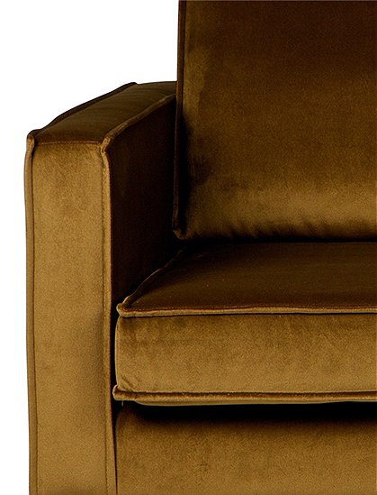 Sofa 2,5 sitzig, Samt von de EEKHOORN &#9733; Kundenbewertung "Sehr gut" &#9733; 10&euro; Neukundenrabatt &#9733; Schnell verschickt &#9733; Günstig kaufen bei car-Moebel.de