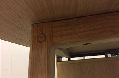 Schreibtisch, Eiche Nr:337 3