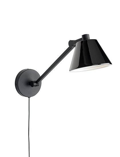 Wandleuchte Metall schwarz  &#9733; Kundenbewertung "Sehr gut" &#9733; 10&euro; Rabatt für Neukunden &#9733; Schnell verschickt &#9733; Günstig bei car-Moebel.de