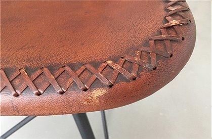 stuhl sitzschale Leder Nr : 405 3