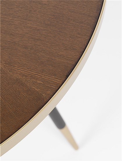 Esstisch rund Holz und Metall &#9733; Kundenbewertung "Sehr gut" &#9733; 10&euro; Rabatt für Neukunden &#9733; Schnell verschickt &#9733; Jetzt günstig kaufen bei car-Moebel.de