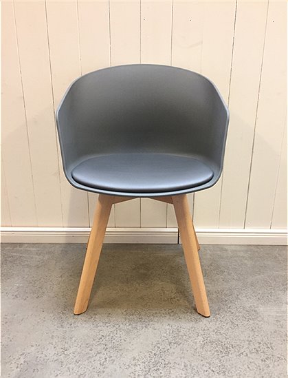 Schalenstuhl Grau Nr:516 3
