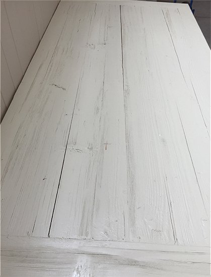Holztisch, weiß Nr:479 3