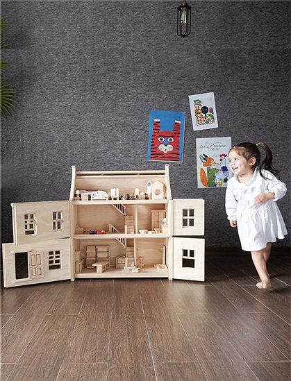 Puppenhaus aus Holz &#9733; Kundenbewertung "Sehr gut" &#9733; 10&euro; Rabatt für Neukunden &#9733; Schnell verschickt &#9733; Jetzt günstig kaufen bei car-Moebel.de