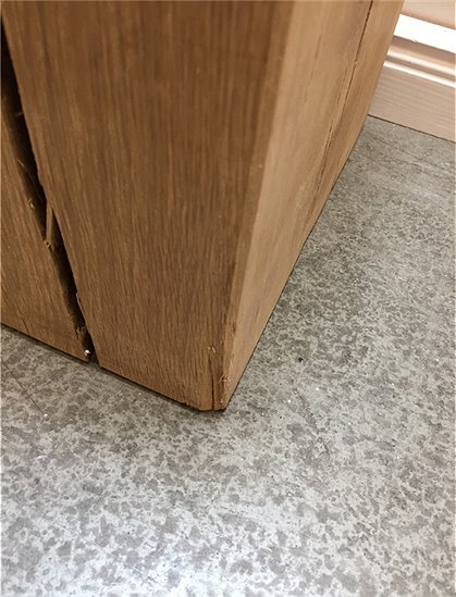 Beistelltisch Quader massiv Nr:459 3