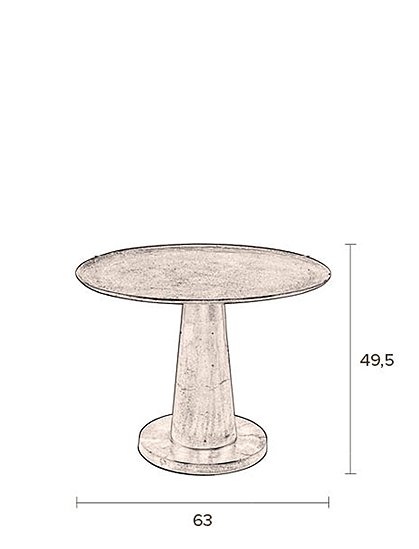 Beistelltisch rund Metall gold &#9733; Kundenbewertung "Sehr gut" &#9733; 10&euro; Rabatt für Neukunden &#9733; Schnell verschickt &#9733; Jetzt günstig kaufen bei car-Moebel.de