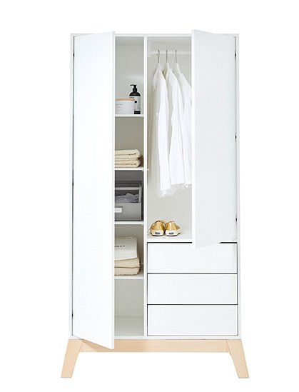 Kleiderschrank Scandic &#9733; Kundenbewertung "Sehr gut" &#9733; 10&euro; Rabatt für Neukunden &#9733; Schnell verschickt &#9733; Jetzt günstig kaufen bei car-Moebel.de