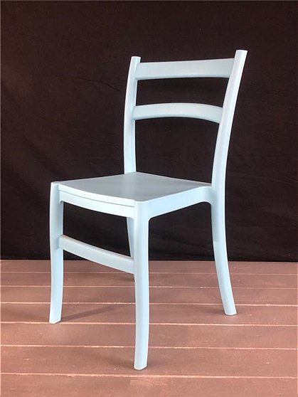 Stuhl blau Nr.620 3