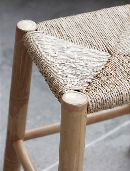 Hocker aus Bambus von house doctor &#9733; Kundenbewertung "Sehr gut" &#9733; 10&euro; Rabatt für Neukunden &#9733; Schnell verschickt &#9733; Günstig bei car-Moebel.de