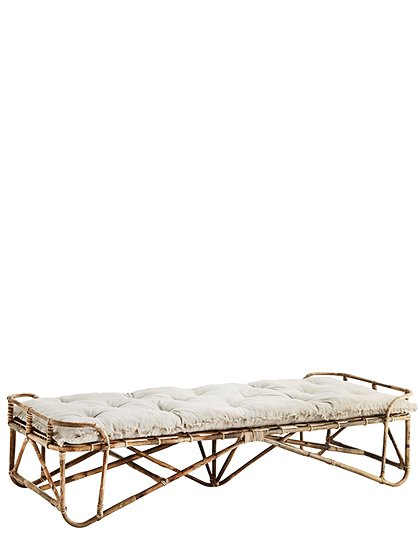 Daybed natur von MADAM STOLTZ &#9733; Kundenbewertung "Sehr gut" &#9733; 10&euro; Rabatt für Neukunden &#9733; Schnell verschickt &#9733; Günstig kaufen bei car-Moebel.de