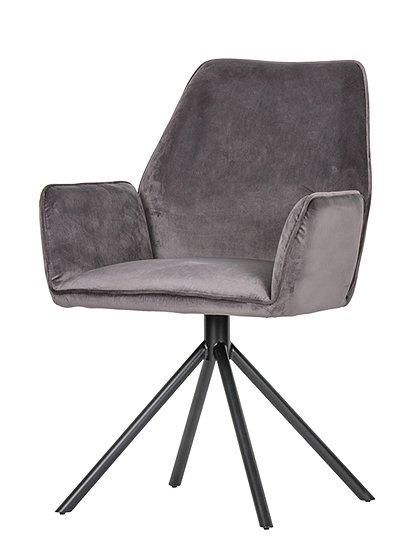 Samtstuhl Amber von Woood &#9733; Kundenbewertung "Sehr gut" &#9733; 12&percnt; Rabatt für Neukunden &#9733; Jetzt günstig kaufen bei car-Moebel.de