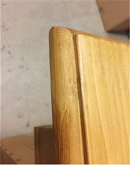 Sekretär mit 6 Schubladen, wachs Nr.708 3