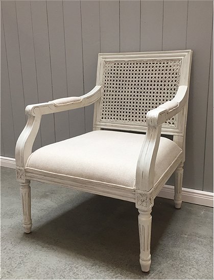 Polstersessel m. Armlehnen, shabby Nr. 783 3