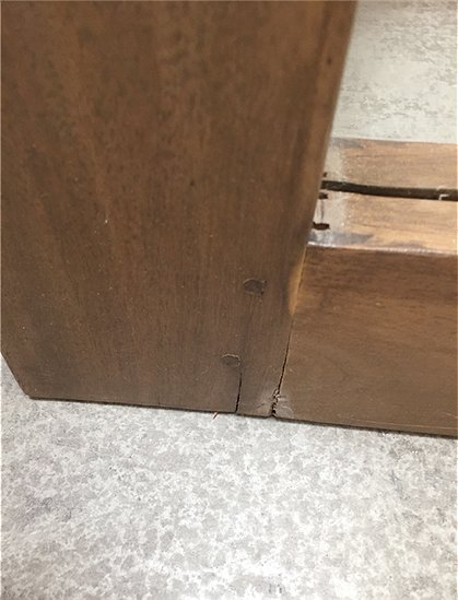 LV00818 Spiegel, natur Holz, H 180 3