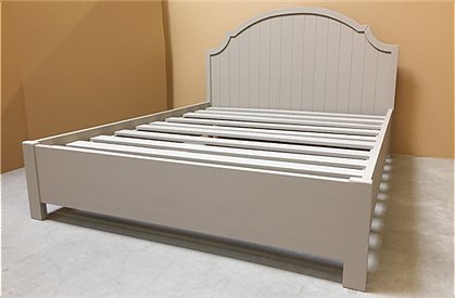 LV00852 Bett, geschwungen, 160, taupe 3