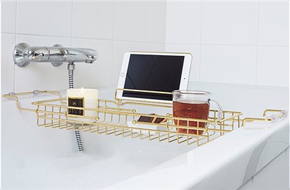Badewannenablage Caddy von present time &#9733; Kundenbewertung "Sehr gut" &#9733; 10&euro; Rabatt für Neukunden &#9733; Jetzt günstig kaufen bei car-Moebel.de
