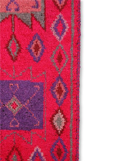 Teppich pink von HKliving &#9733; Kundenbewertung "Sehr gut" &#9733; 10&euro; Rabatt für Neukunden &#9733; Schnell verschickt &#9733; Jetzt günstig kaufen bei car-Moebel.de