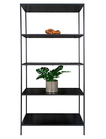 Schwarzes Regal 170 cm &#9733; Kundenbewertung "Sehr gut" &#9733; 10&euro; Rabatt für Neukunden &#9733; Schnell verschickt &#9733; Jetzt günstig kaufen bei car-Moebel.de