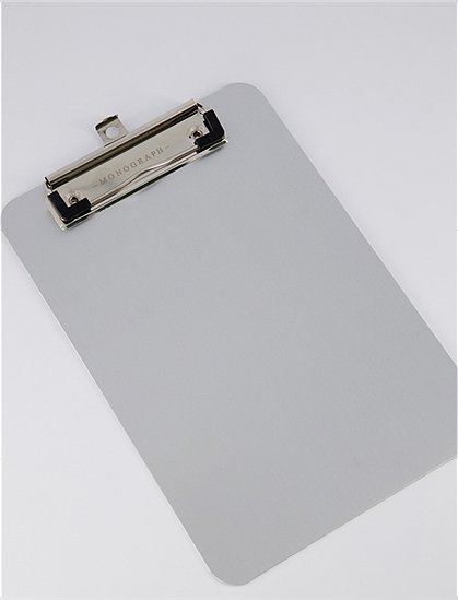 Klemmbrett aus Metall von Monograph &#9733; Kundenbewertung "Sehr gut" &#9733; 10&euro; Rabatt für Neukunden &#9733; Schnell verschickt &#9733; Günstig bei car-Moebel.de
