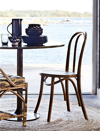 Bistrostuhl aus Rattan von MADAM STOLTZ &#9733; Kundenbewertung "Sehr gut" &#9733; 10&euro; Rabatt für Neukunden &#9733; Schnell verschickt &#9733; Kaufen bei car-Moebel.de